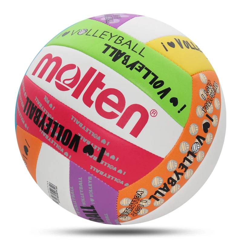 Molten Volleyball Balls Standard Size 5 Soft Touch PU High Quality Indoor Outdoor Sports Competition Training Match Voleibol