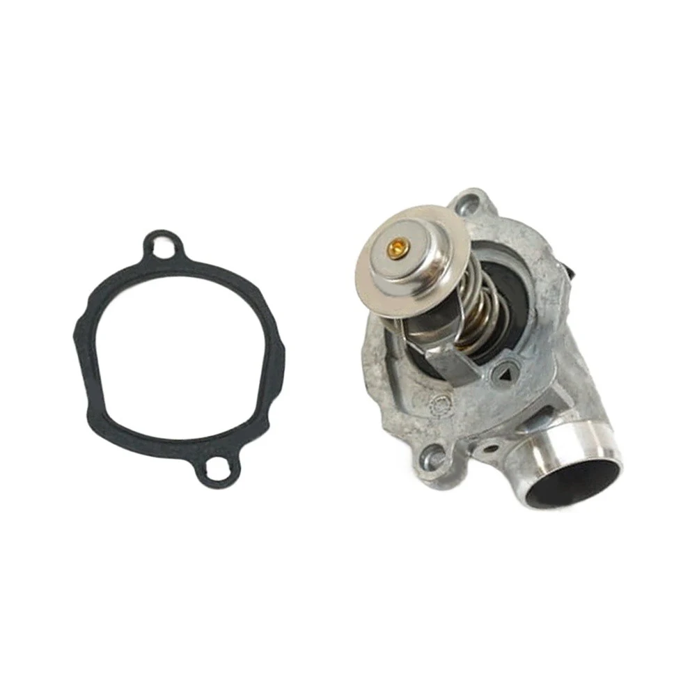 As Shown Thermostat Housing Restores Cooling Efficiency Direct Replacement Plastic And Metal Build For Engine Cooling Repair
