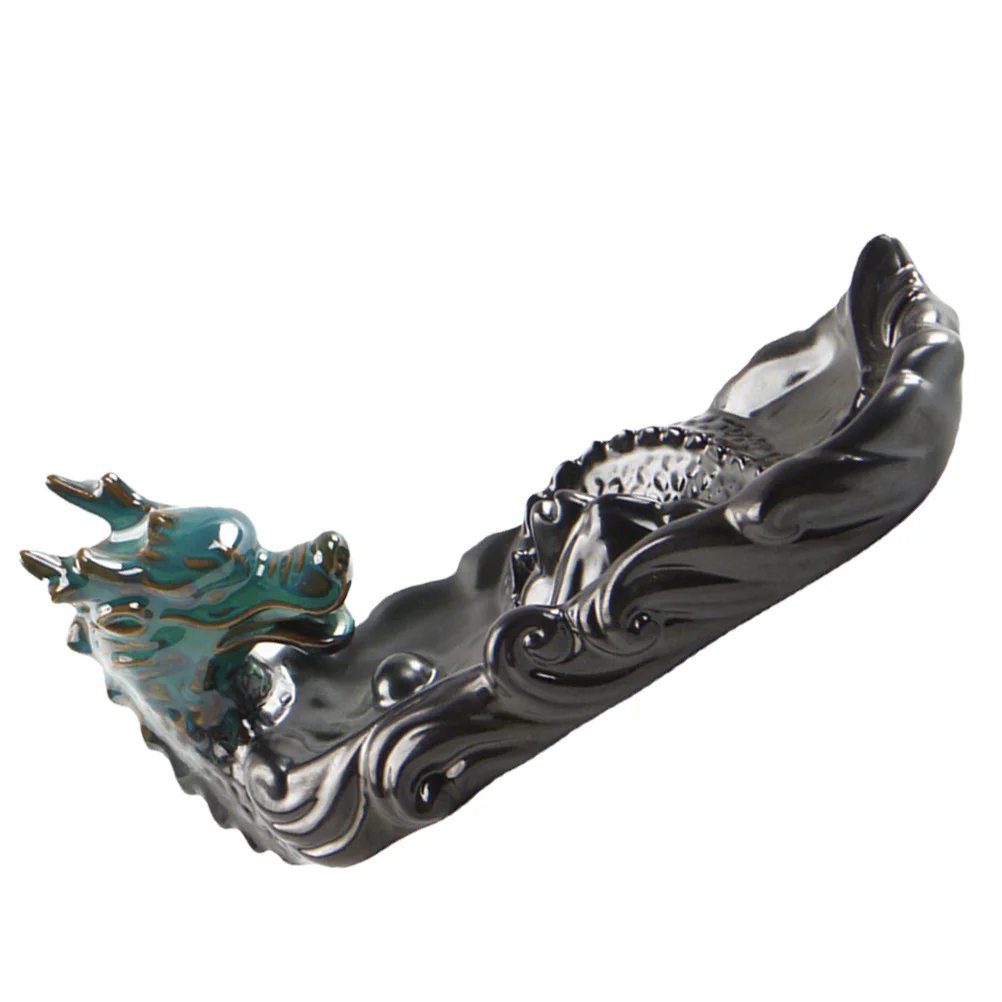 

Backflow Incense Burner Ceramic Aromatherapy Holder for Yoga Spa Meditation Relaxation Decor Waterfall Cone Incense Burner
