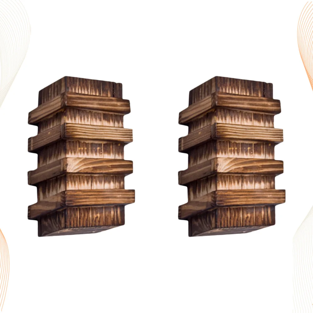 

2Pcs Wooden Three Lock Secret Drawer Box Secure Storage Hidden Compartment Children Educational Thinking Skill