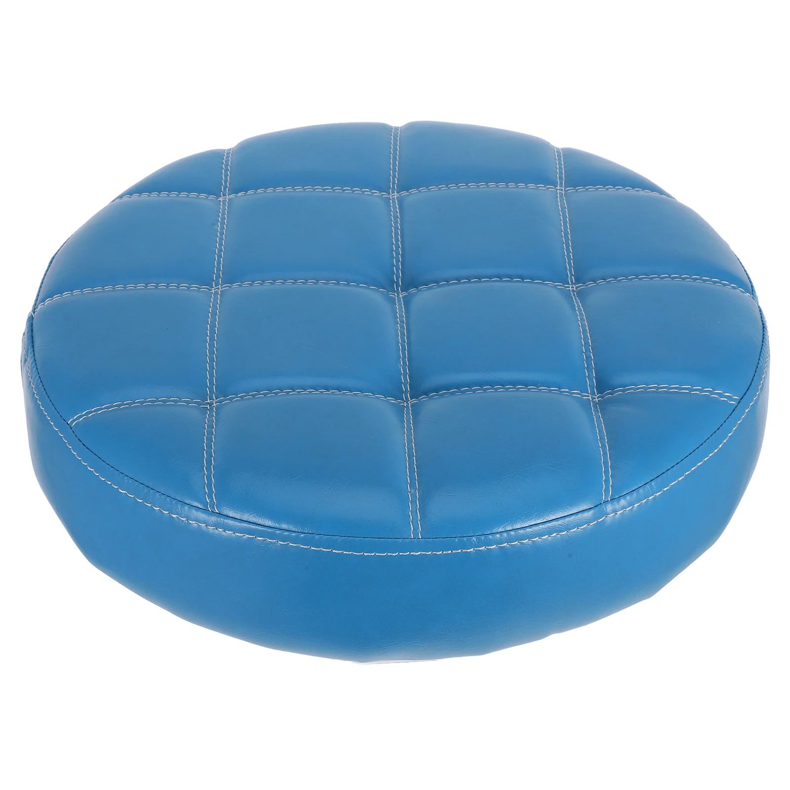 

Adjustable Height Bar Replacement PU Round Cushion Comfortable Pad Stable Wooden Base Minimalist Design for Office