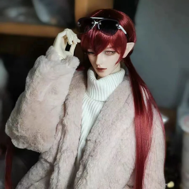 วิกผมตุ๊กตา 1/3 1/4 1/6 1/8 สำหรับตุ๊กตา BJD SD ขนาด 60/45/30 ซม. ของเล่นแต่งตัวเล่นบ้าน ทรงผมรูปแมงกะพรุน อุปกรณ์เสริมตุ๊กตา (ไม่รวมตุ๊กตา)