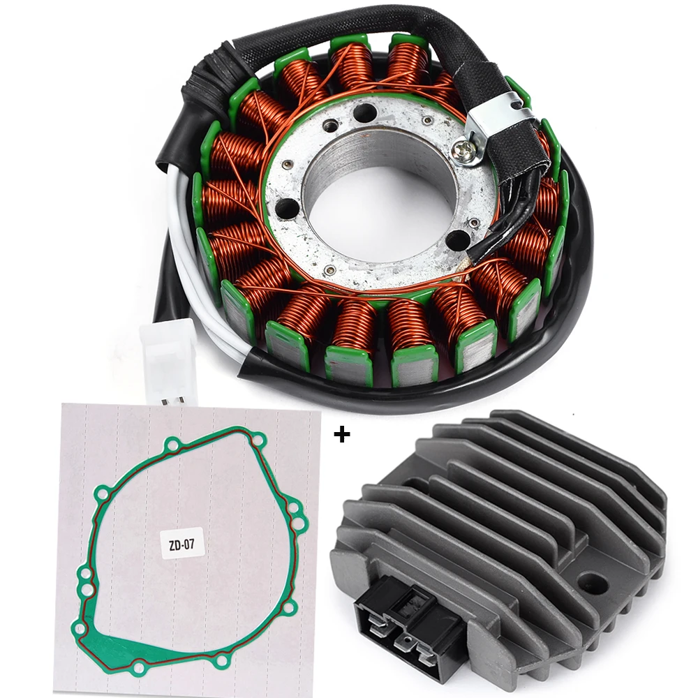 YZFR1 Regulator Rectifier Stator Coil Gasket Cover For Yamaha YZF R1 1998 1999 2000 2001 YZF-R1 Champions Limited Edition 2001