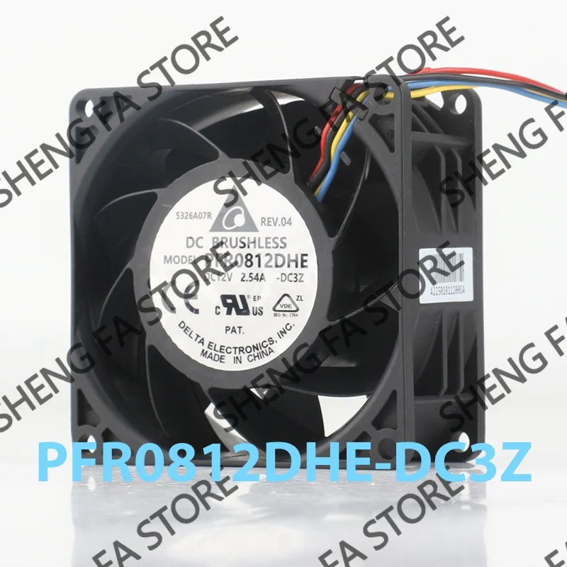 AC EC 8038 80X80X38MM 8CM Force Large air Volume Power boost PWM Server New Delta 5V 24V 48V DC 12V 2.54A PFR0812DHE Cooling Fan