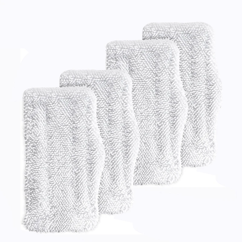 AD-Mop Pad Is Suitable For Shark Steam Mop SK Series SK140 SK410 SK460 Replacement Flat Microfiber Cloth Steamer Pad 4 Sets