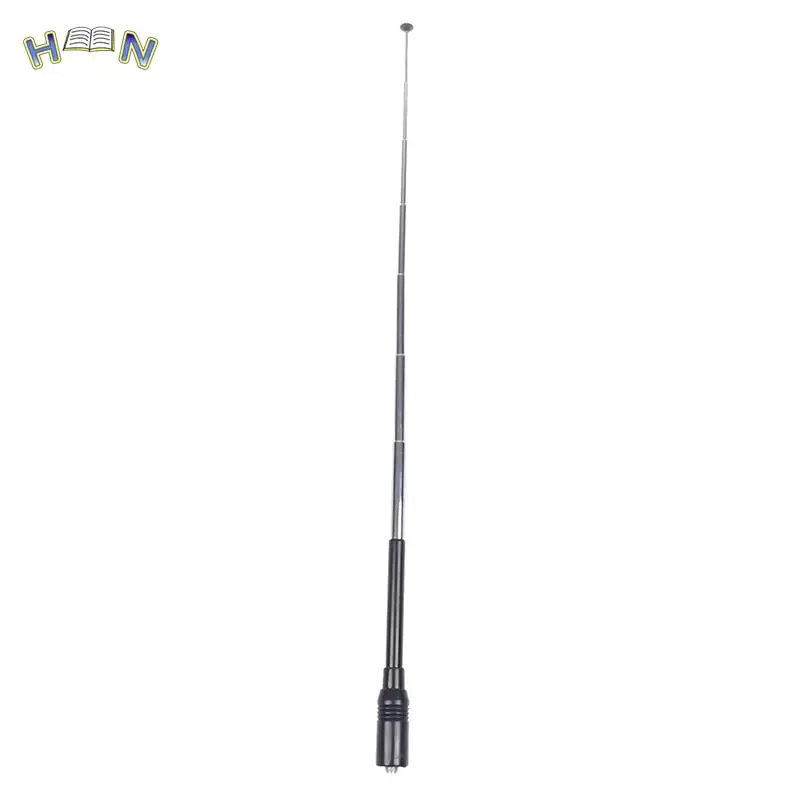 NA-773 SMA-F UHF+VHF Handheld Telescopic Antenna for BAOFENG UV-5R/82/B5/B6 888S