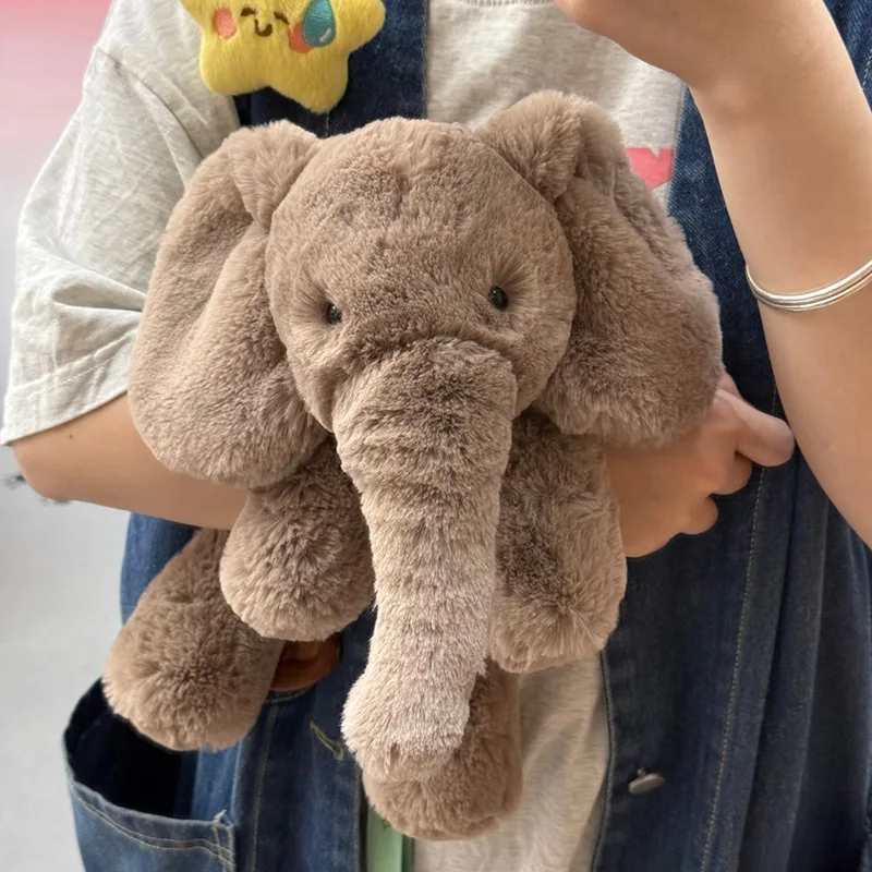 

Плюшевая игрушка JC Smudge Elephant Series: милый компаньон для сна, аниме-кукла, декор для комнаты, мультяшный милый праздничный подарок для детей