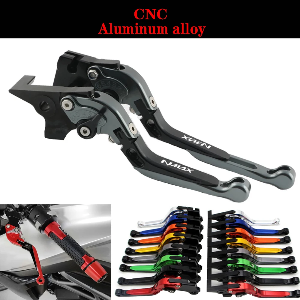 For YAMAHA N-MAX NMAX155 NMAX125 2015 2016 2017 2018 2019 NMAX155 2020 Motorcycle Adjustable Brake Clutch Lever Levers Folding