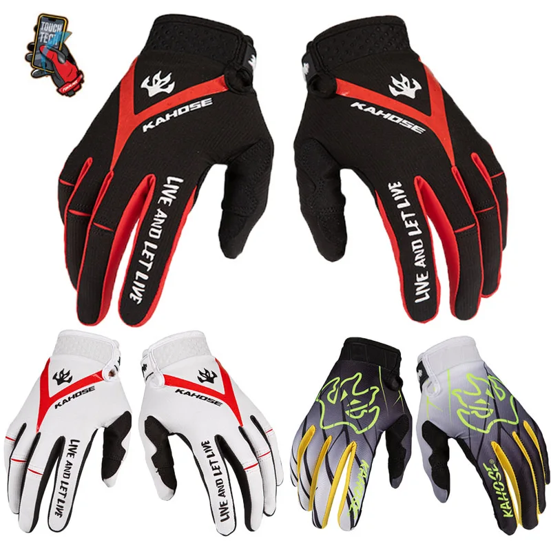 

2025 Motorcycle Gloves Drit Bike Gloves Motocross Gloves for Men Women,Breathable Lightweight Off-Road Touchpad guanti moto