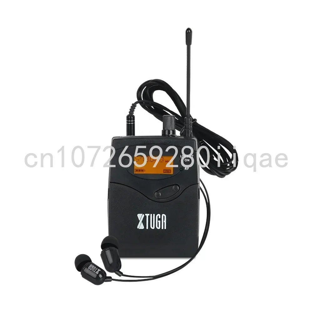 High quality wireless stage in ear monitoring set with 6 waist packs