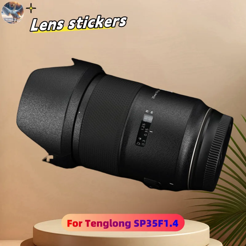 

for Tenglong SP35F1.4 Camera Lens stickers, precision cut wear-resistant protective film, DIY skin