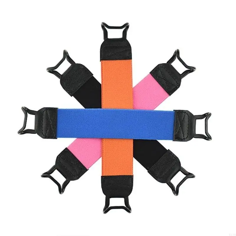 

One-handed Operation Leather Belt Holder Stand Security Tablets Hand Straps Holder Finger Grip Universal for Adults Kids