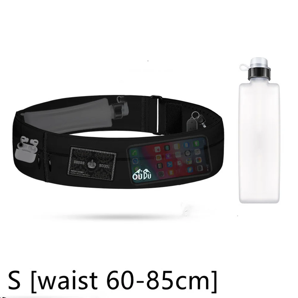 Sports Waist Pack Fanny Pack Wallet Adjustable Men Women Running Pouch Belt Portable Phone Holder Gym Bum Bag