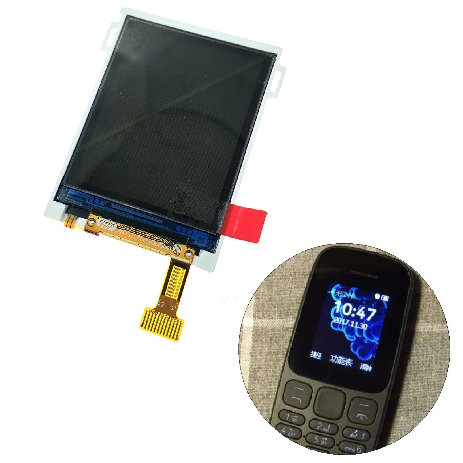 For Nokia 105 110 4G TA1389 cell phone LCD 2017 N105 LCD Display Screen TA-1010 TA-1034 TA-130 TA-1017 LCD Part Replacement