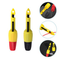 4Pcs Wire Piercing Probes Insulation Testing Tools Automotive Diagnostic Repair Needle Multimeter Test Back Probe