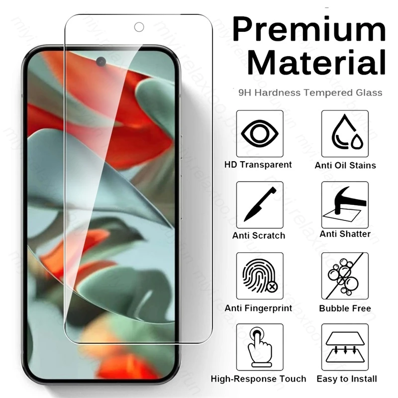 for Google Pixel 9 Pro XL 5G Glass 6 In 1 Tempered Glass Screen Protector Googe Pixel9 Pixel 9Pro 9 ProXL Pixel9Pro Camera Glass