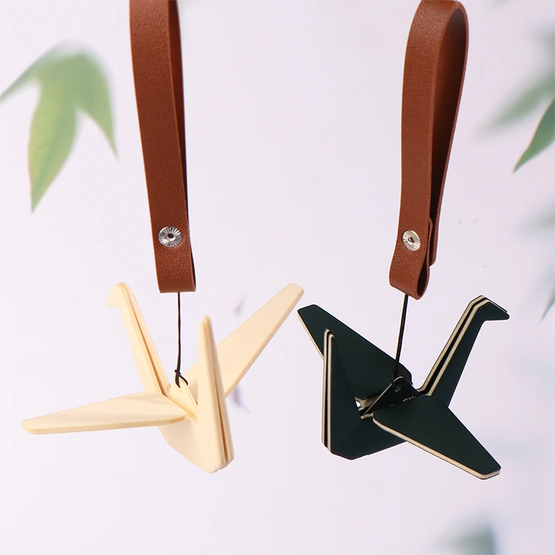 

Car Aromatherapy Air Freshener In Paper Cranes Hangings Car Diffuser Long-Lasting Scented Car Fragrance Accessories