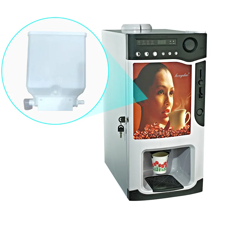 Bean Cup Multi-Drinks Coin Operated New Motor Home Use Retail 220v Fully Automatic Commercial Coffee Making Machine