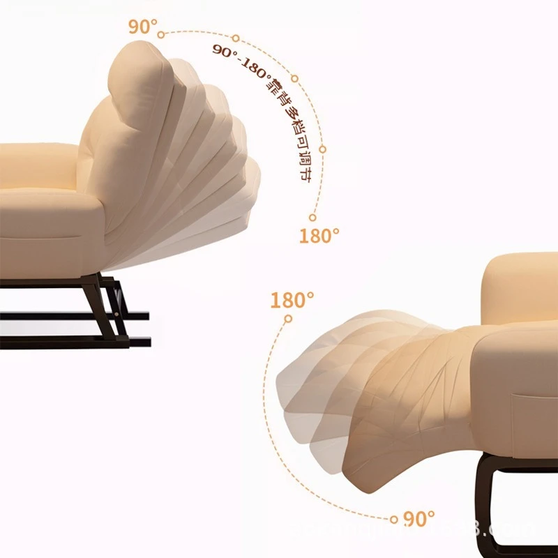 Reclining chair folding lunch break can sit and lie down dormitory college student lazy office nap dual-purpose chair