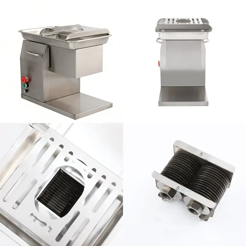 Desktop Multi-purpose Fresh Meat Slicing and Cutting Machine, Meat Slicing Machine, Electric Meat Cutting Machine