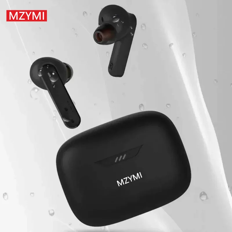 

MZYMI True Wireless Earbuds 230NC Bluetooth Headphones Touch Control Waterproof Earphones Built-in Mic In Ear Headset For Phone