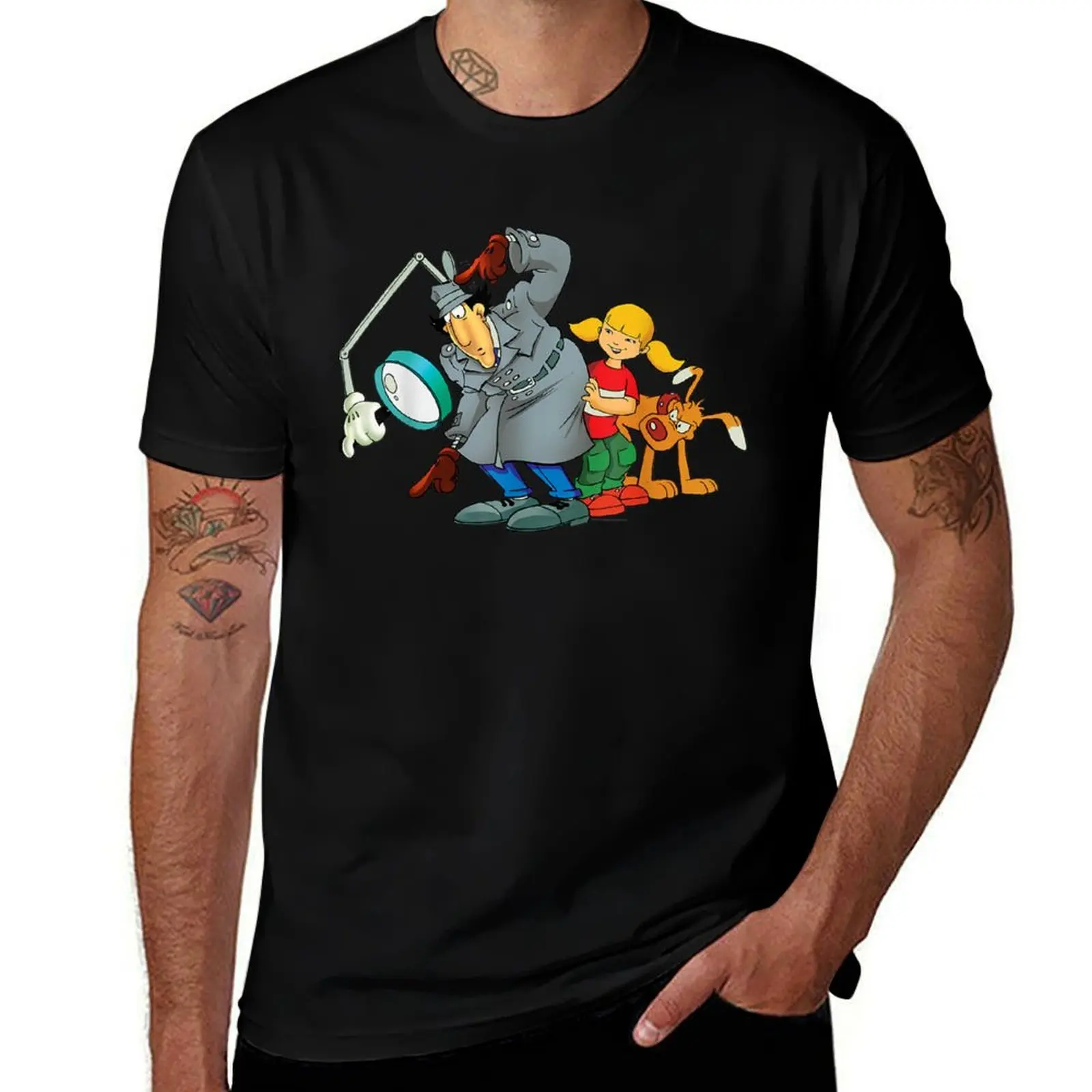 

Inspector Gadget Adult 07 T-Shirt funny meme t-shirts plus sizes graphic t shirts Aesthetic clothing mens designer clothes