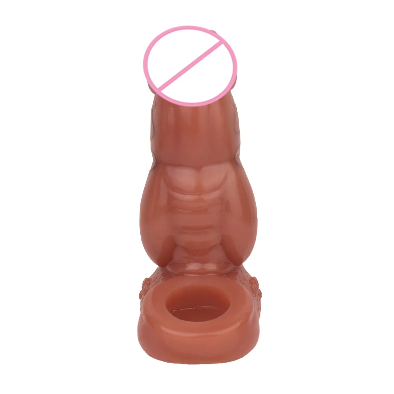 LUUK Hollow Penis Sleeve Dildo Enlargers Silicone Delay Ejaculation Stronger Erection Enhancement Cock Sleeve for Men