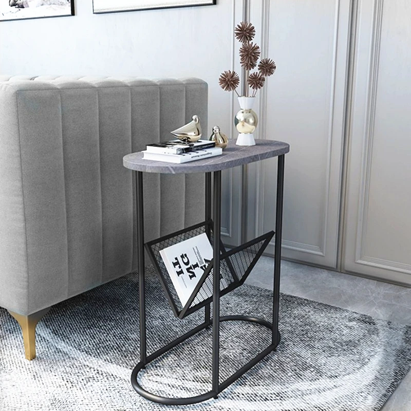 Simple Nordic Light Luxury Coffee Table Sofa Corner Table Bedside Bedroom Marble Small Table Side Table Furniture mesas de café