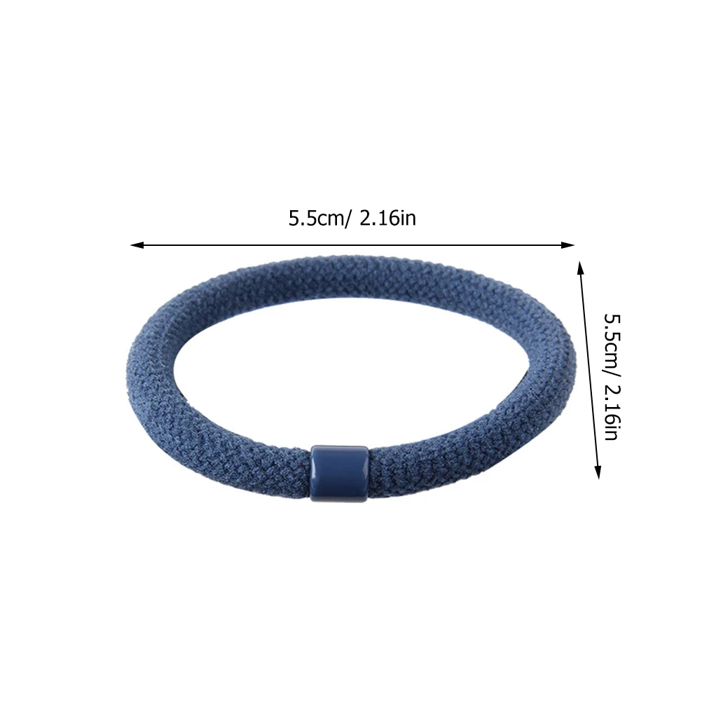 

18pcs Ties Durable Material Hair Tie Different Colors Hair Elastics Ideal Daily Accessory Match Outfits Hairwear