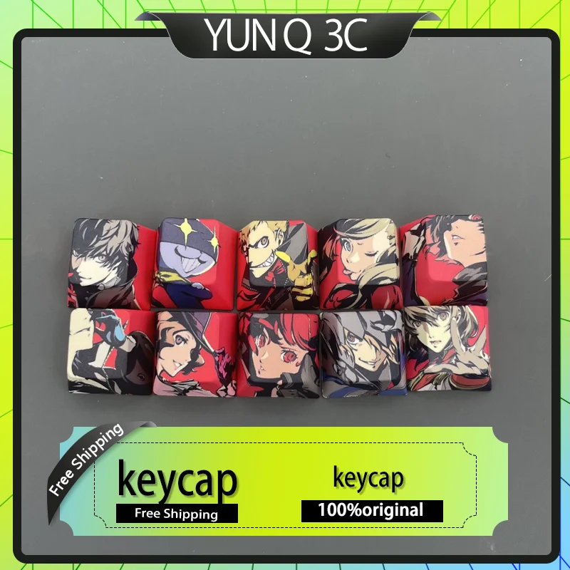 

Колпачок для клавиатуры в стиле аниме «Богиня Персона», колпачок для клавиш из ПБТ, оригинальный заводской колпачок для ключей, индивидуальный колпачок для клавиатуры, аксессуары «сделай сам»