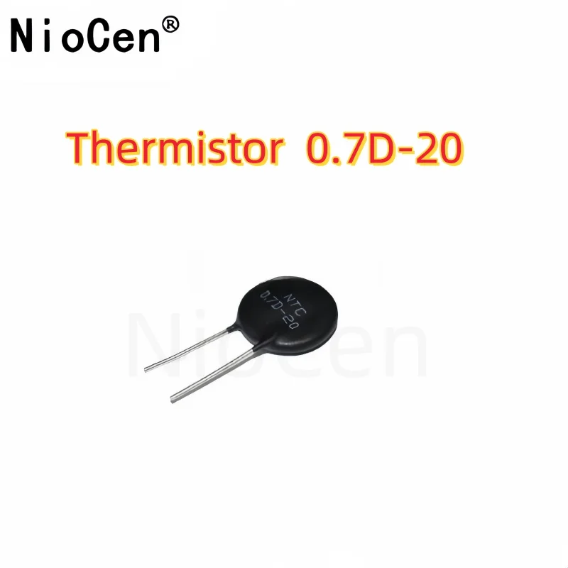 

（10pcs）NTC 0.7D-20 Thermistor MF72 0.7R 12A Diameter 20MM 0.7D20