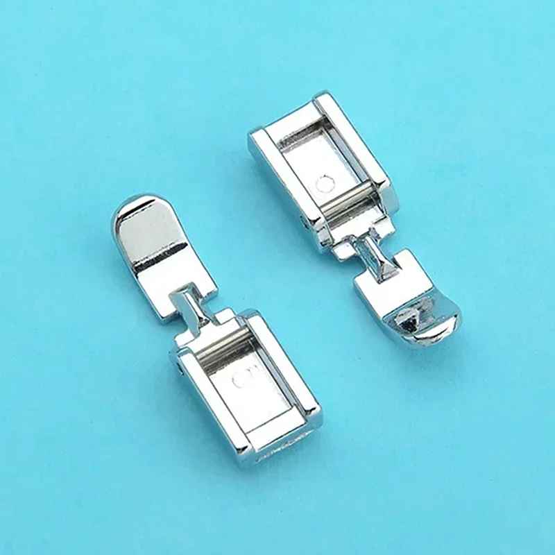 New【Zipper Sewing Machine Presser Foot Left Right Narrow Foot Compatible With Low Shank Snap On Sewing Accessories】 view 3
