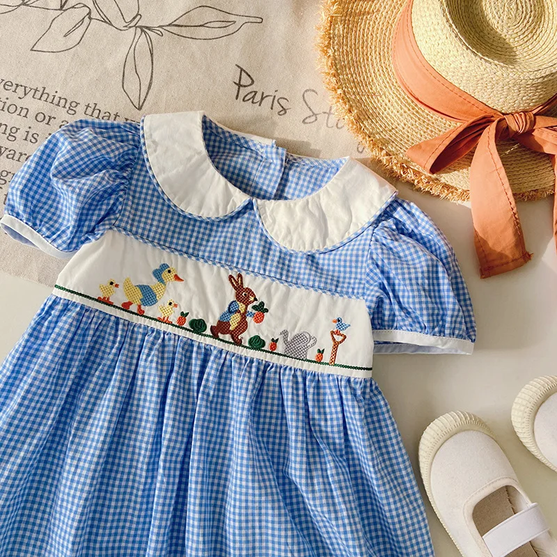 Robe de Pâques sans manches en maille lapin pour bébé fille - Robe d'été - Jambières, violet, 2 à 3T Robe de Pâques sans manches en maille lapin pour bébé fille - Robe d'été - Jambières, violet, 2 à 3T