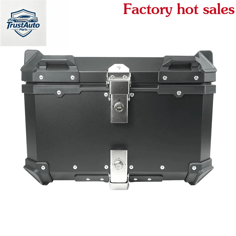 

F- L TrustAuto Parts Store Is Having A Sale Quick-Release Motorcycle Top Box Waterproof Aluminium Alloy Tail Lage Moto Hot S