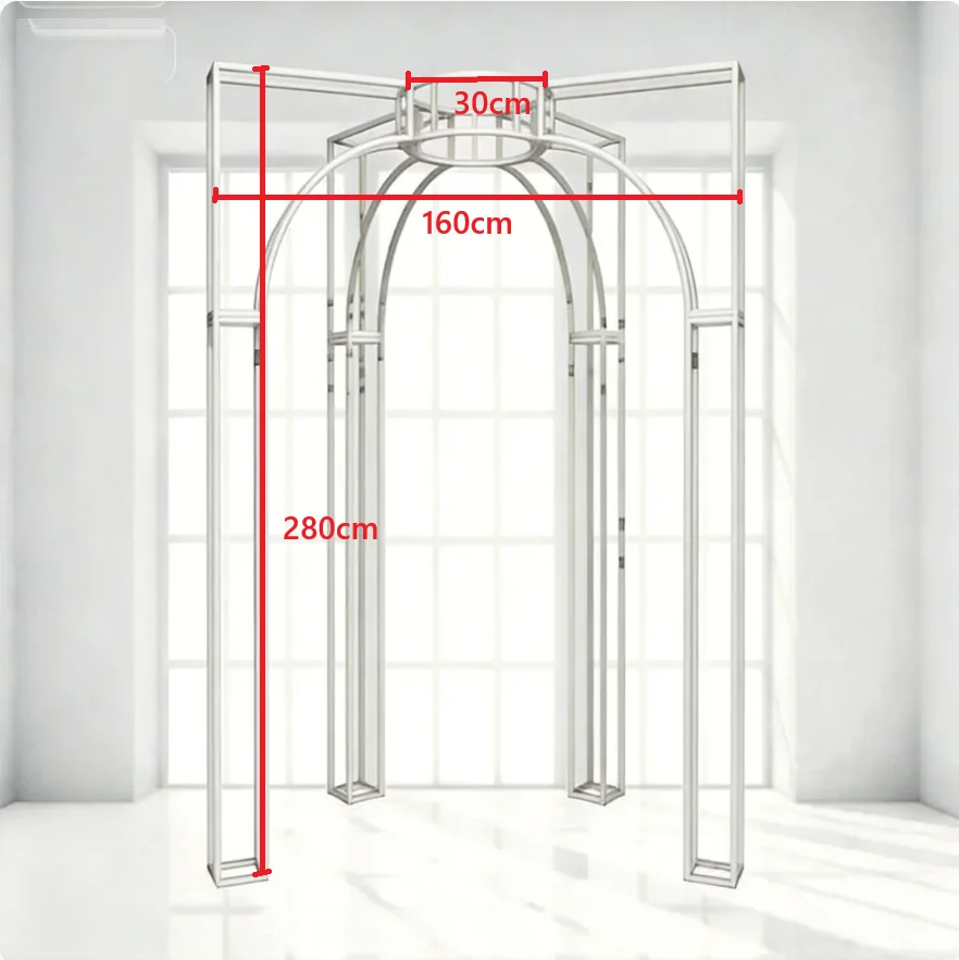 Hochwertige Hochzeitsbögen für Outdoor-Veranstaltungen 2026 Neuestes Design Bogen-Dekorationen – Detail 1