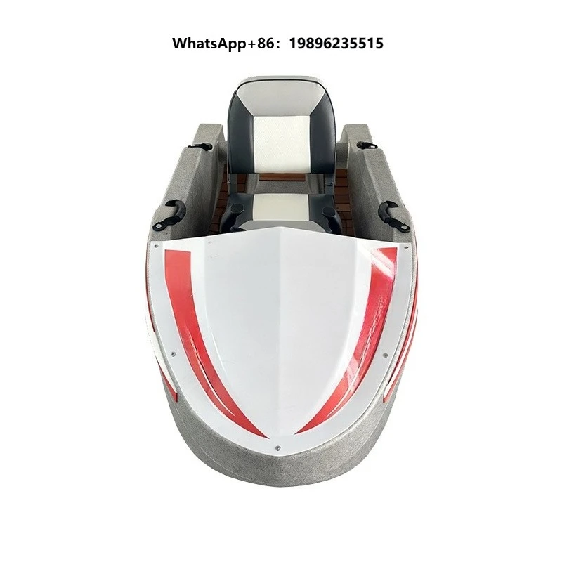 Mini Electric Water Speedboat Kart-Multi-Functional Jet Ski with 52km/h Max Speed 115-150HP 2-Seater for Water Skiing & Surfing