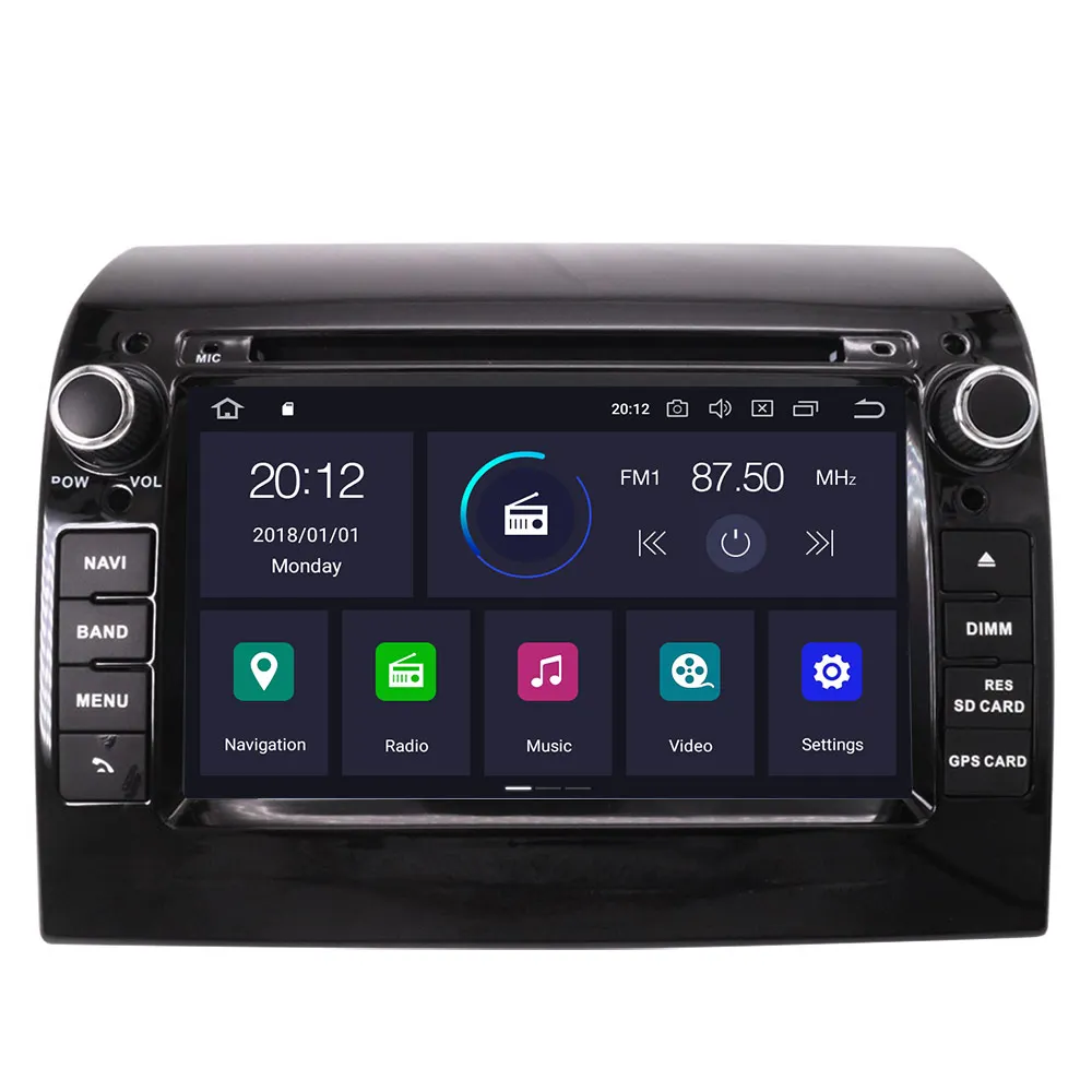 Aotsr Android 10.0 2+16G Car Radio GPS Navigation For FIAT DUCATO 2011-2015 Auto Stereo Head Unit Multimedia Player