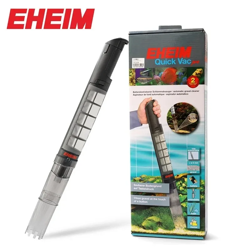 EHEIM Quick Vac Pro Automatic Gravel Cleaner Water ChangerFreshwater Saltwater Aquarium Filter Micro Surface Skimmer
