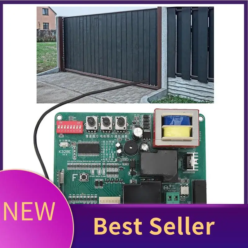 

ABHI-Замена платы управления оператором раздвижных ворот, схема основной печатной платы для двигателя ворот, универсальный механизм открывания ворот с индикаторами