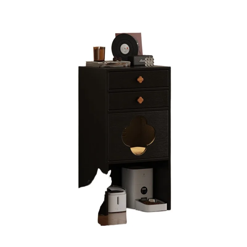 

integrated cat nest cabinet, solid wood household pet locker, small apartment living room and bedroom