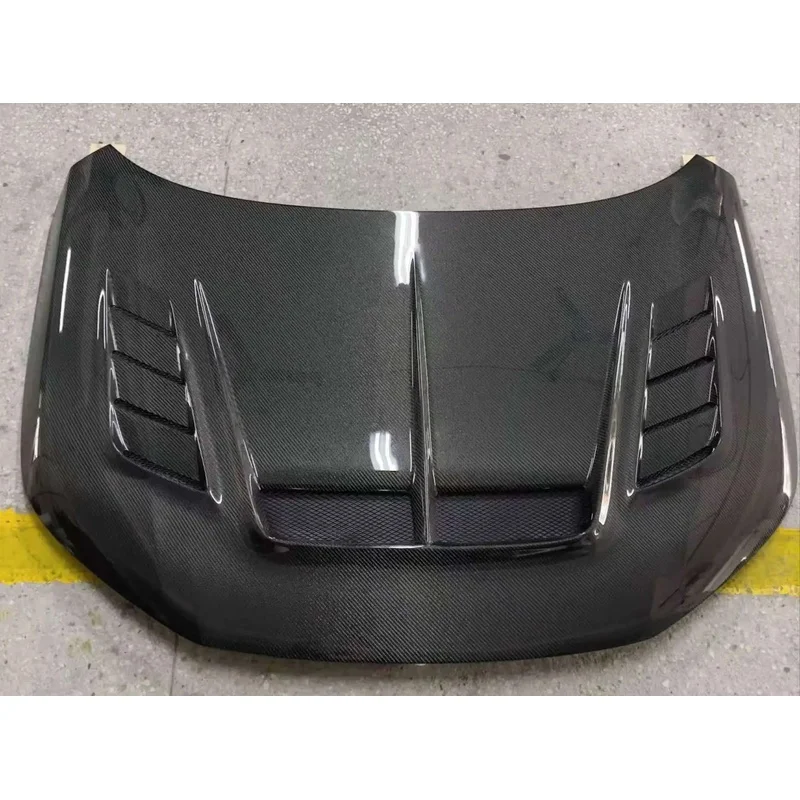 High Quality VR Style Carbon Fiber Engine Hood Bonnet Factory Direct Supply FL5