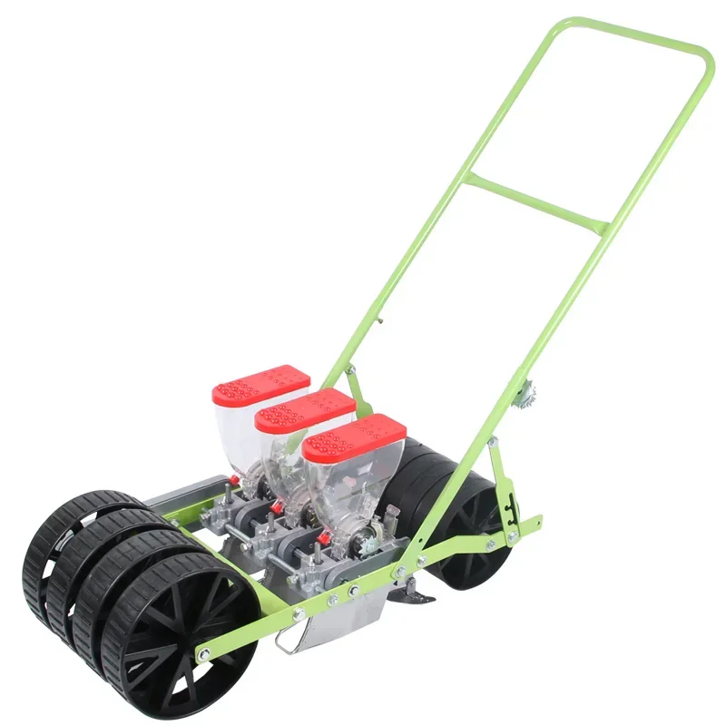 Hand Push Corn Planter, Vegetable Herbs, Cabbage, Radish, Paraware, Spinach Seeder, High Quality