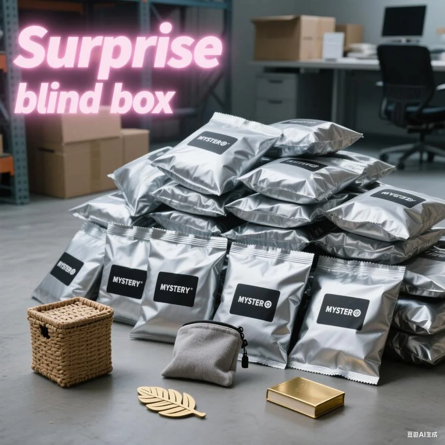 

Lucky Surprise Gift Crate, Unique Assorted Hidden Goods Inside.