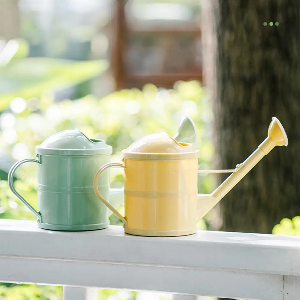 

Flower Waterer with Enlarged Water Inlet Long Spout Kettle Leak-Proof Portable Gardening Tool for Indoor Outdoor Plants