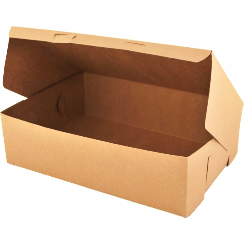 1025K Kraft Paperboard Non-Window Bakery Box, 14