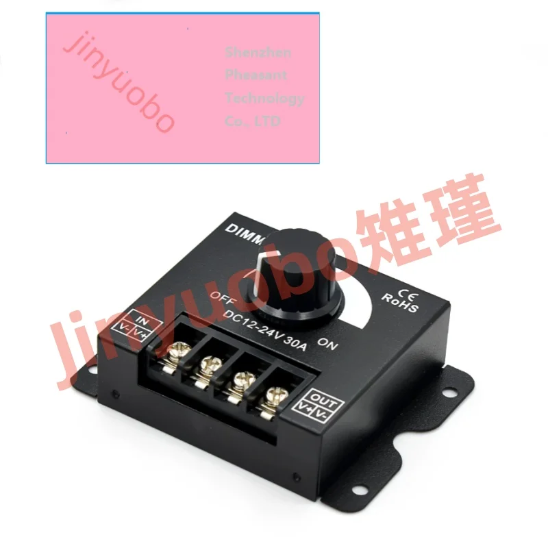 (1 piece) led DIMMER, soft and hard light strips, light strips, dimmer, brightness regulator, Dimmer knob, 12V/24V30A