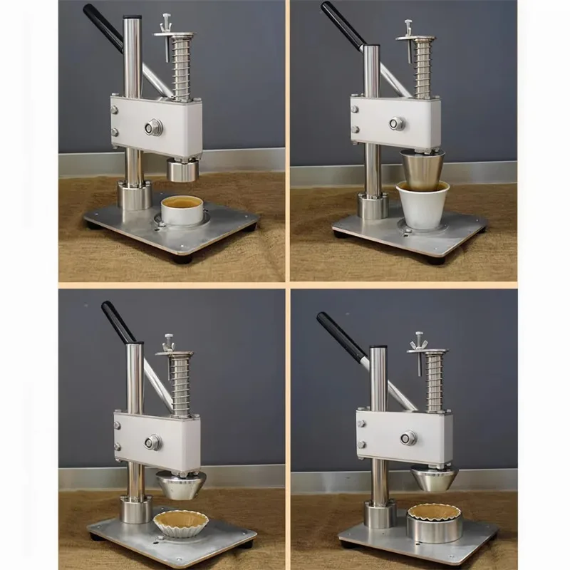 Stainless Steel Non-Stick Cupcake Mold Multiple Size Baking Mould Pastry Tool Commercial Manual Egg Tart Shape Machine