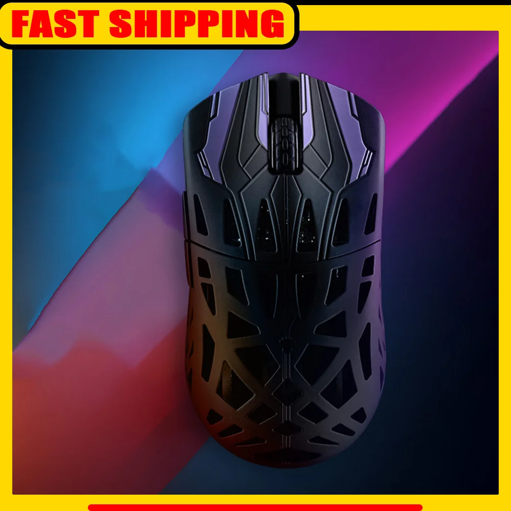

IROK HE6 Ultra Mouse Tri Mode Mouse Paw3950 Беспроводная легкая игровая мышь из углеродного волокна 8000 Гц для Valorant CS2, аксессуары для ПК