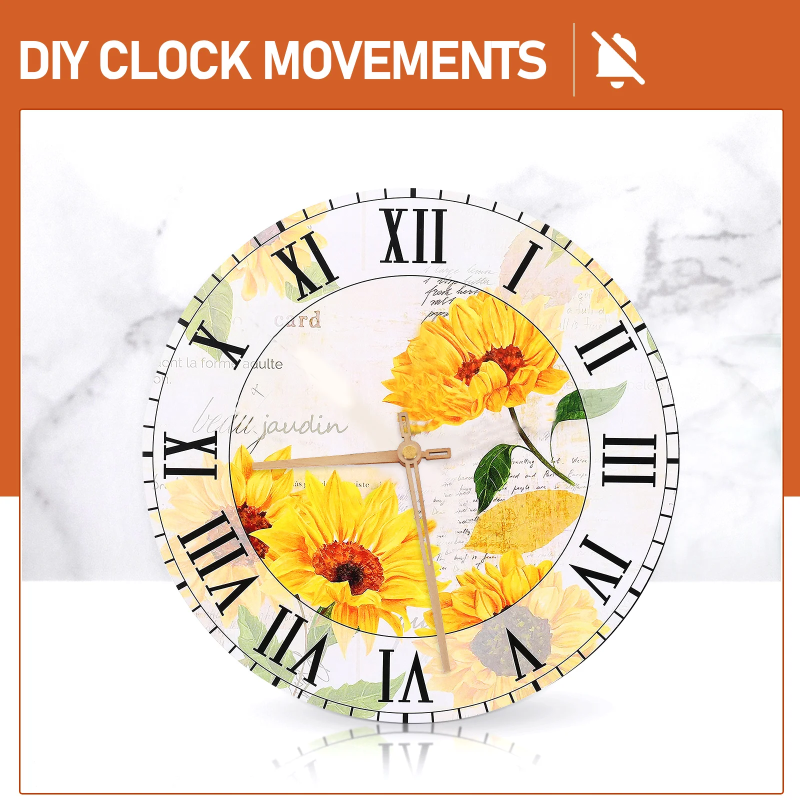 

Adorable Movement Accessories Replacement Kit Durable Plastic Silent Wall Clock Mechanism Powered DIY Repair Parts Long
