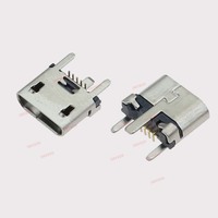 2-10pcs Micro Mini USB Jack Socket Charging Port Dock For Xiaomi XiaoAI Bluetooth Speaker 5P Connector Replacement